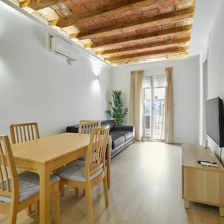 Daire Stylish Typical Bcn Flat *