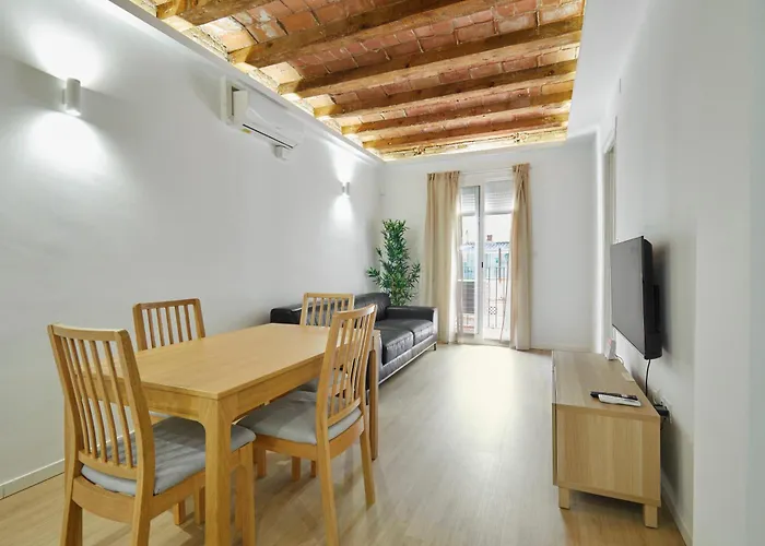 Daire Stylish Typical Bcn Flat *