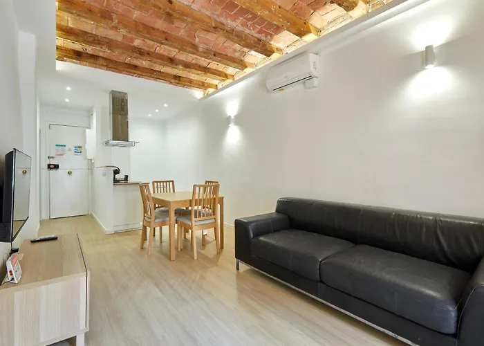 Stylish Typical Bcn Flat Daire Barselona