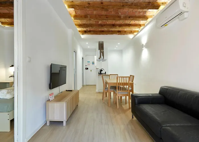 Stylish Typical Bcn Flat Daire Barselona